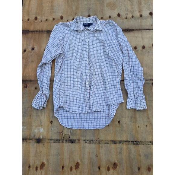 Polo Ralph Lauren Other - Vtg Polo Ralph Lauren Shirt Mens XL Regent Plaid Button Down Long Sleeve